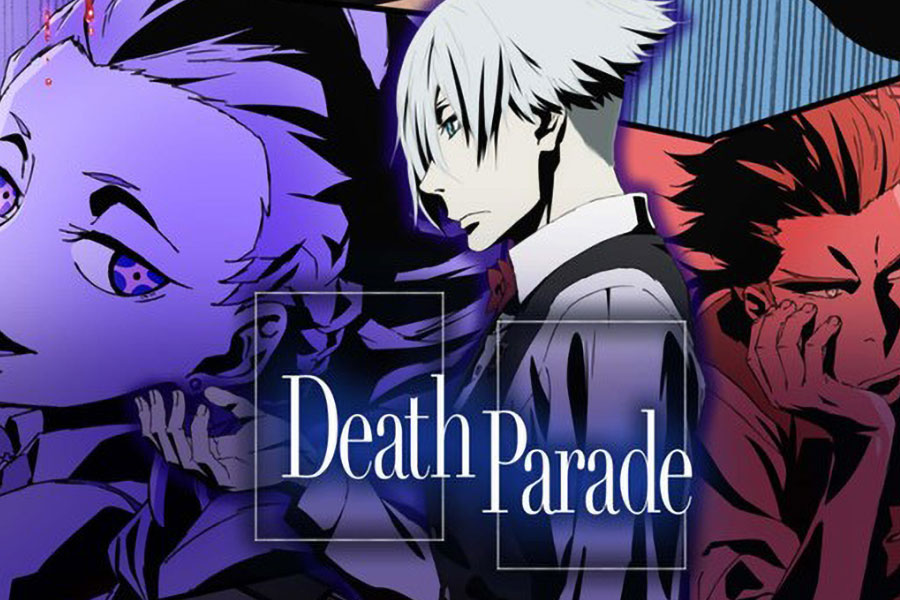 Picture of The main characters of Death Parade, one of the best anime for gamers.