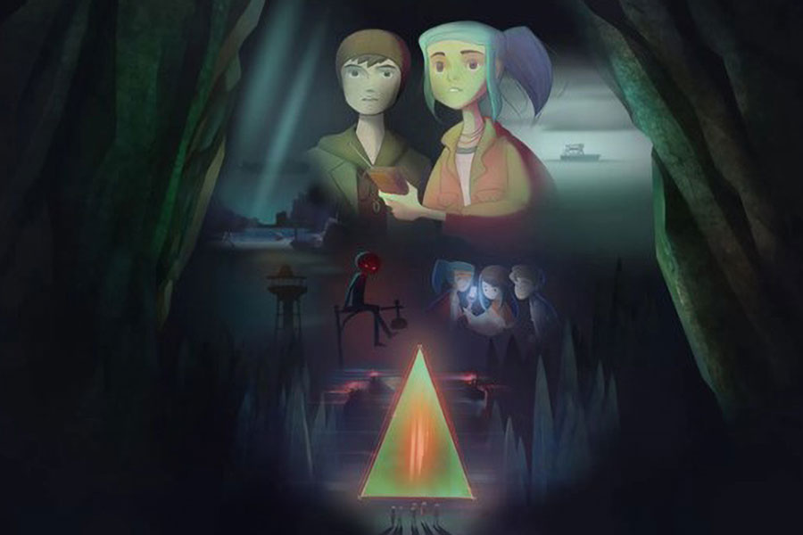 One of the official arts of Oxenfree, one of top offline games for android 2024.