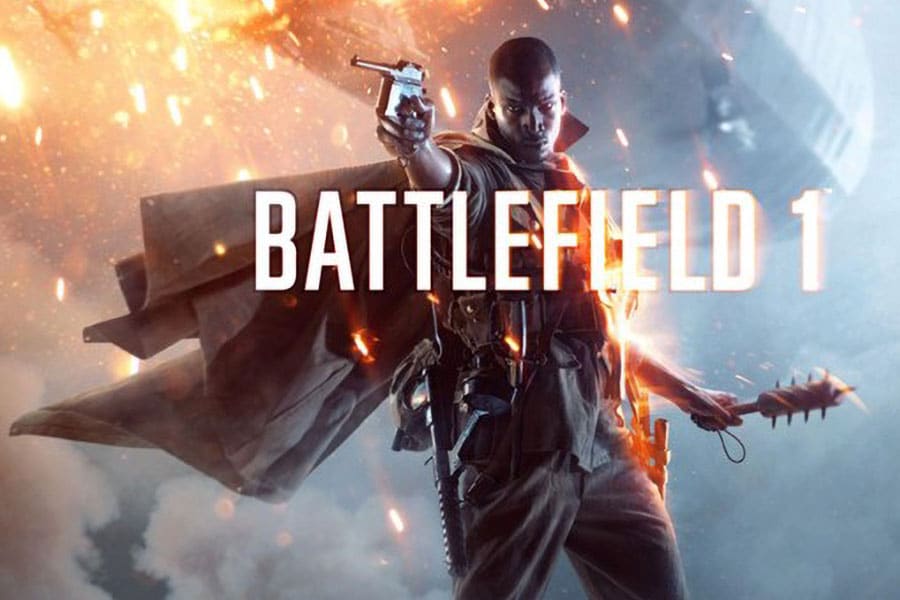 The Official Picture of Battlefield 1, One of best multiplayer war games for ps5.