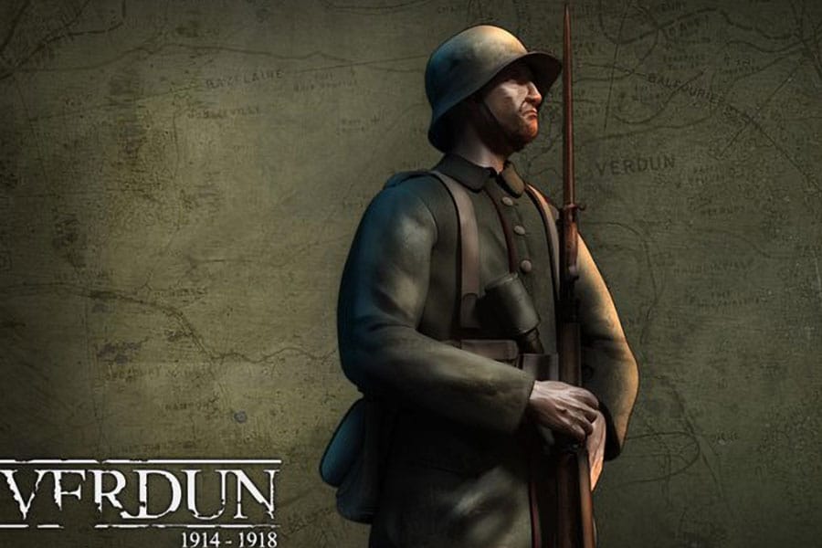 The Official Picture of Verdun, One of best multiplayer war games for ps5.