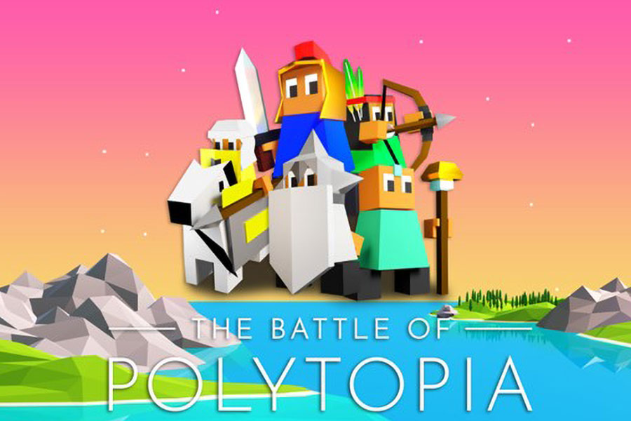 One of the official pictures of The Battle of Polytopia, one of the most popular offline ios games.