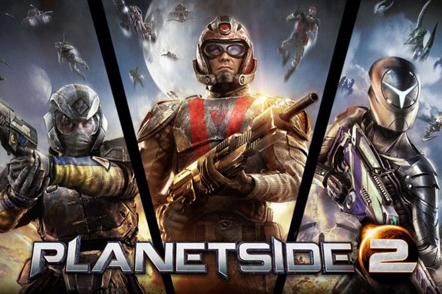 The Official Picture of Planetside 2 and its different classes, One of best multiplayer war games for ps5.