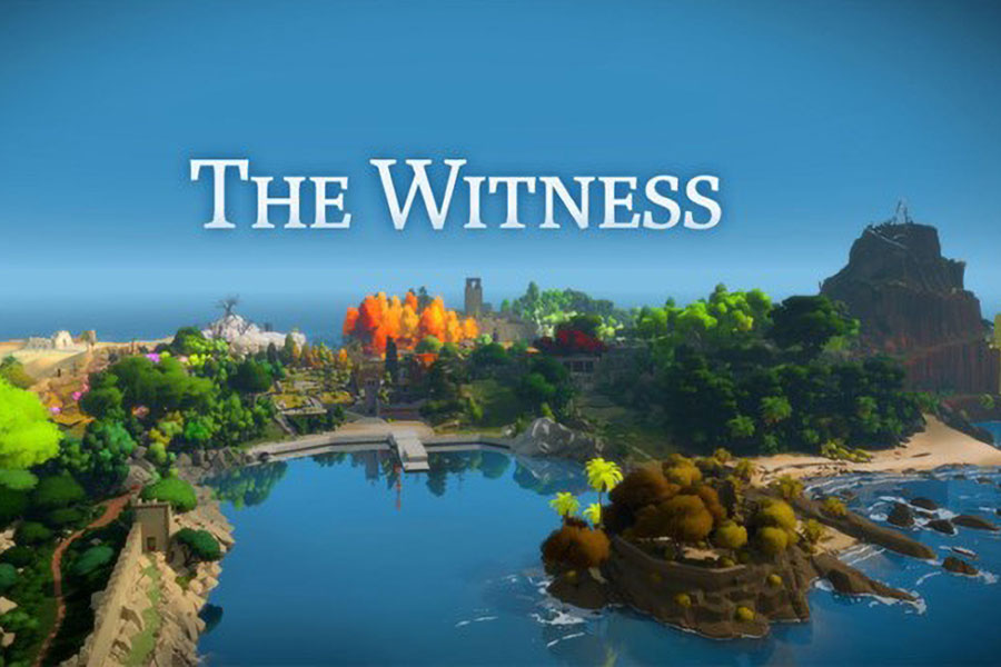 One of the official pictures of The Witness, one of top offline games for android 2024.