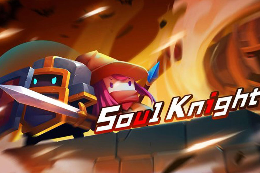 One of the official pictures of Soul Knight, one of the most popular offline ios games.