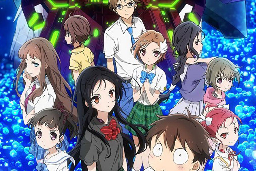 Picture of The main characters of Accel World: Infinite Burst, one of the best anime for gamers.