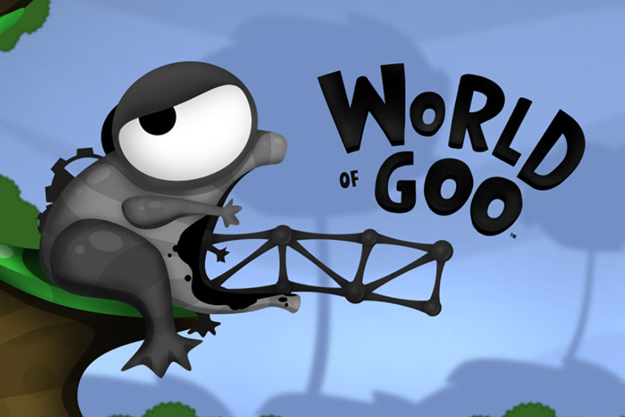 One of the official pictures World of Goo, one of top offline games for android 2024.