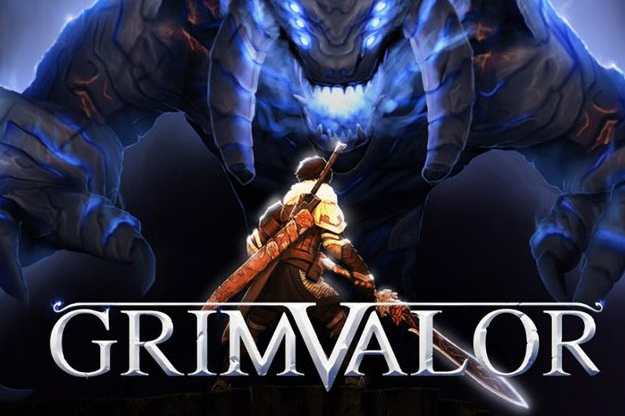 One of the official pictures of Grimvalor, one of top offline games for android 2024.