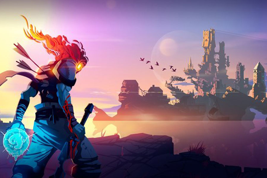 One of the official pictures of Dead Cells, one of the most popular offline ios games.