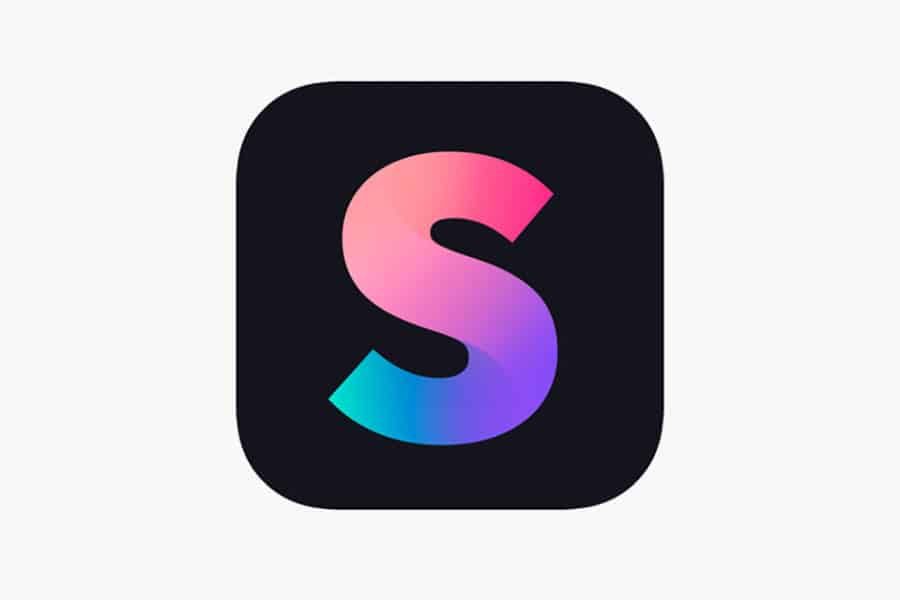 The Official Logo of Splice, best gaming editing app for iPhone.