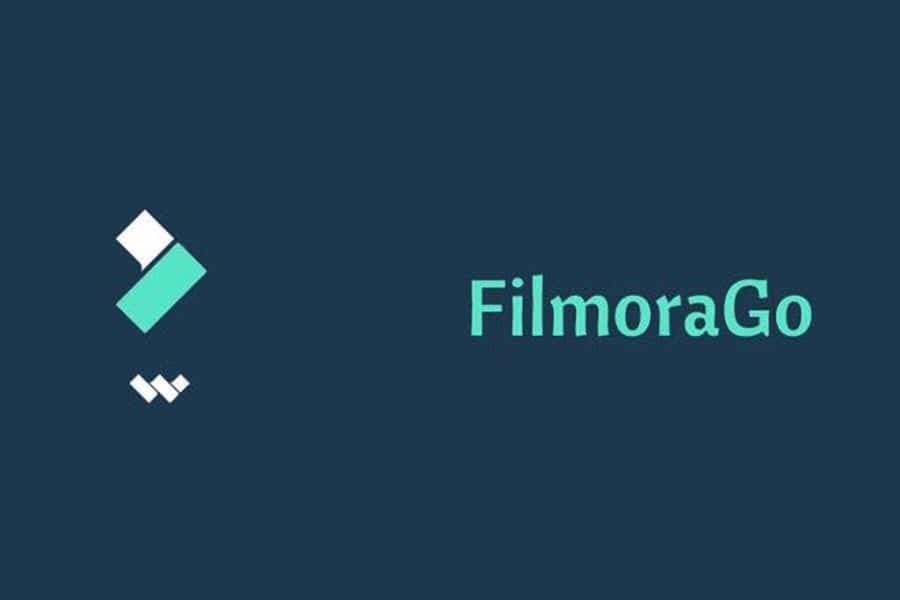 The Official Logo of FilmoraGo, The best gaming video editing app for android.