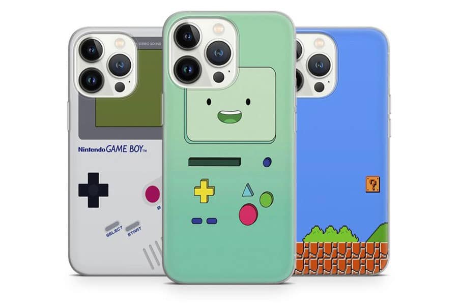 Picture of Game-Themed Phone Cases, One of The best gifts for gamers.