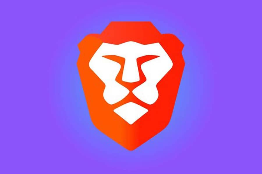 The Official Logo of Brave Browser, the best internet browser for gamers.