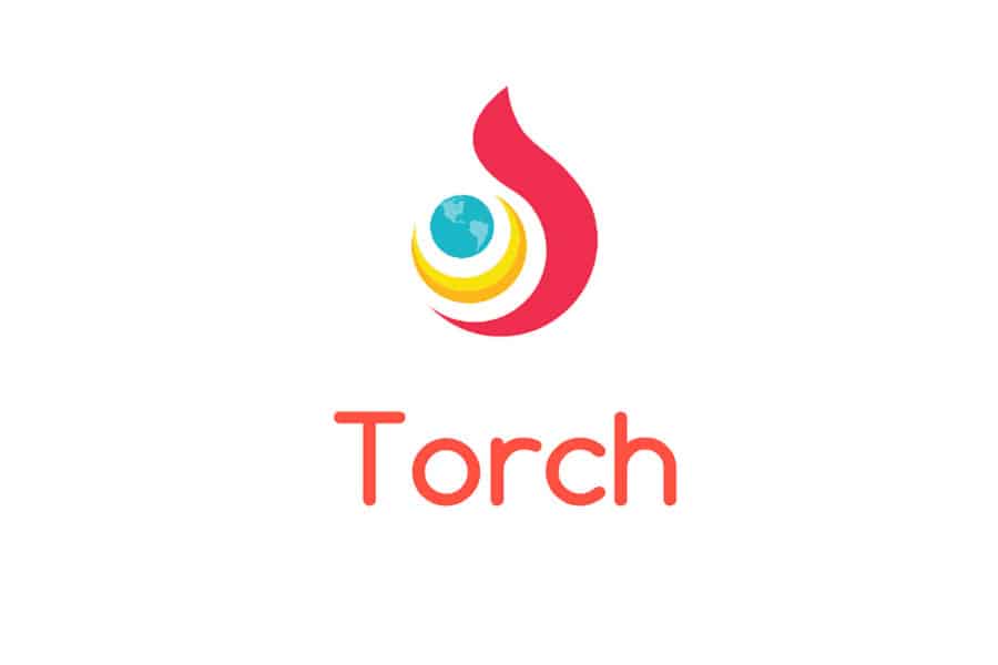 The Official Logo of Torch Browser, the best internet browser for gamers.