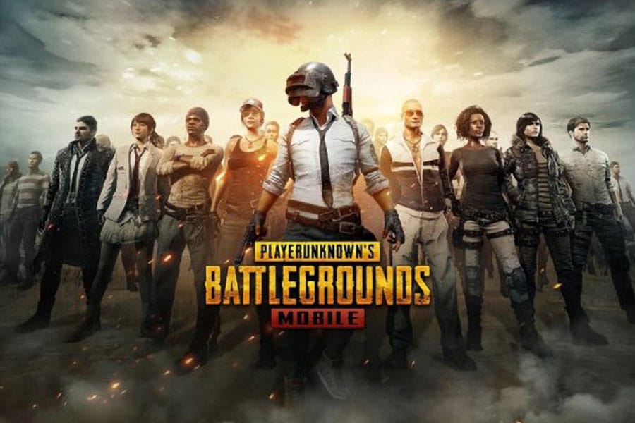 The Official Picture of PUBG Mobile with it’s many characters, One of best multiplayer war games for android.