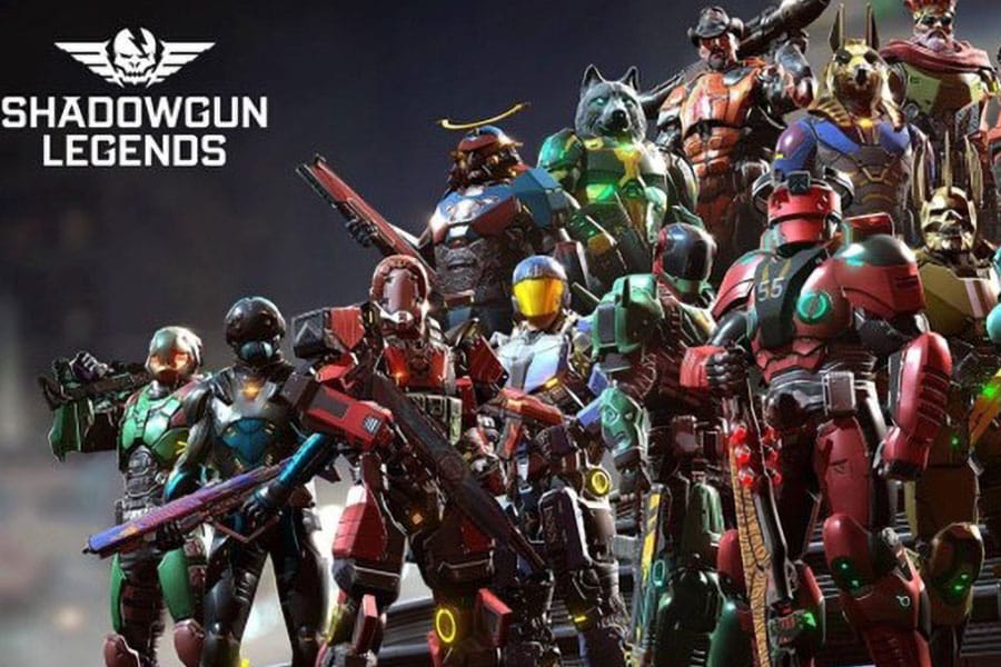 The Official Picture of Shadowgun Legends, One of best multiplayer war games for android.