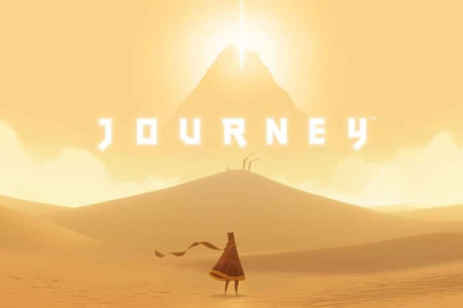 The Official Picture of Journey, One of best ps5 games for casual gamers.