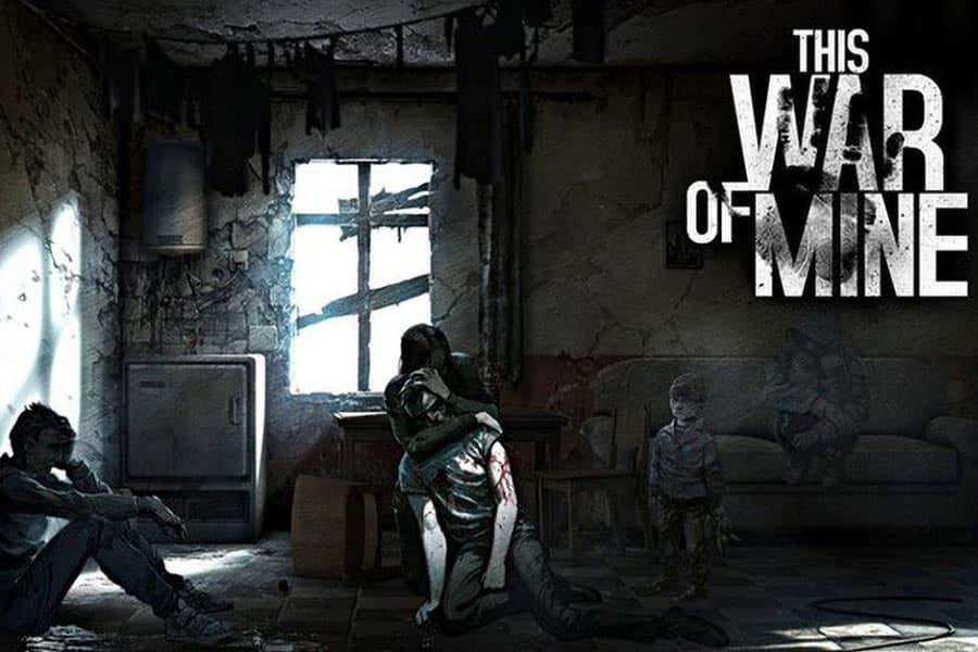 The Official Picture of This War of Mine, One of The best single player survival games.