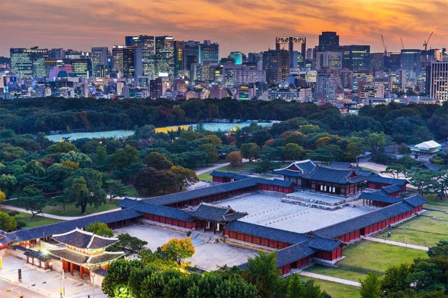 A View of Seoul, South Korea, One of the best places to go for gamers.