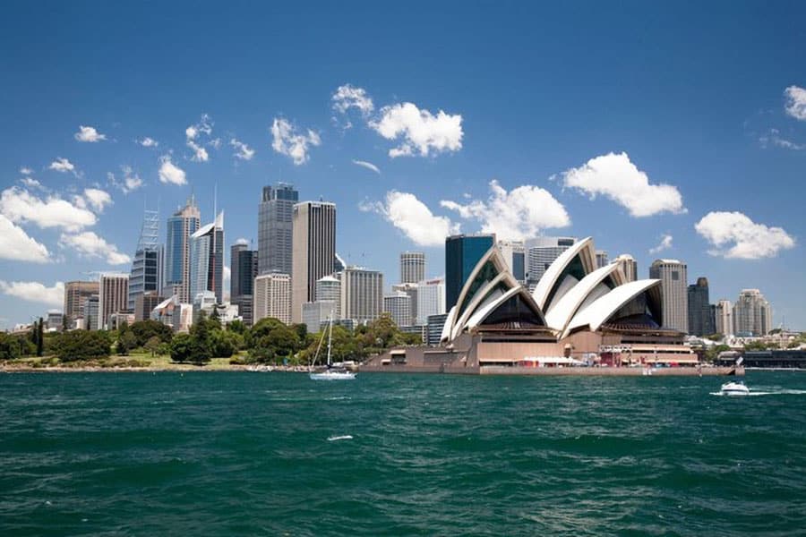 A View of Sydney, Australia, One of the best places to go for gamers.