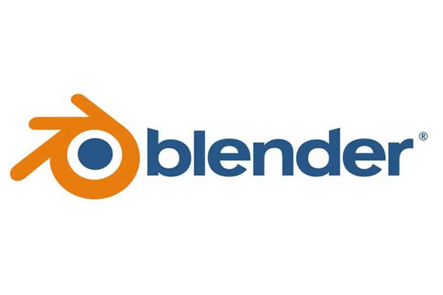 The Official Logo of Blender, The best video editing software for gamers.