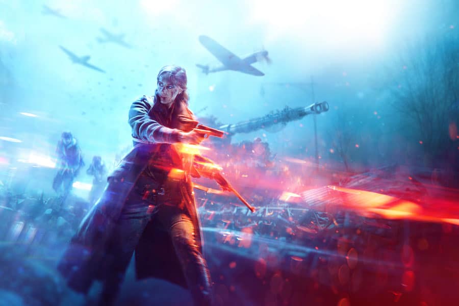 The Official Picture of Battlefield V, One of best war multiplayer games for ps4.