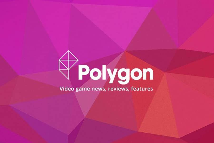 The Official Logo of Polygon, One of the best websites for gamers.