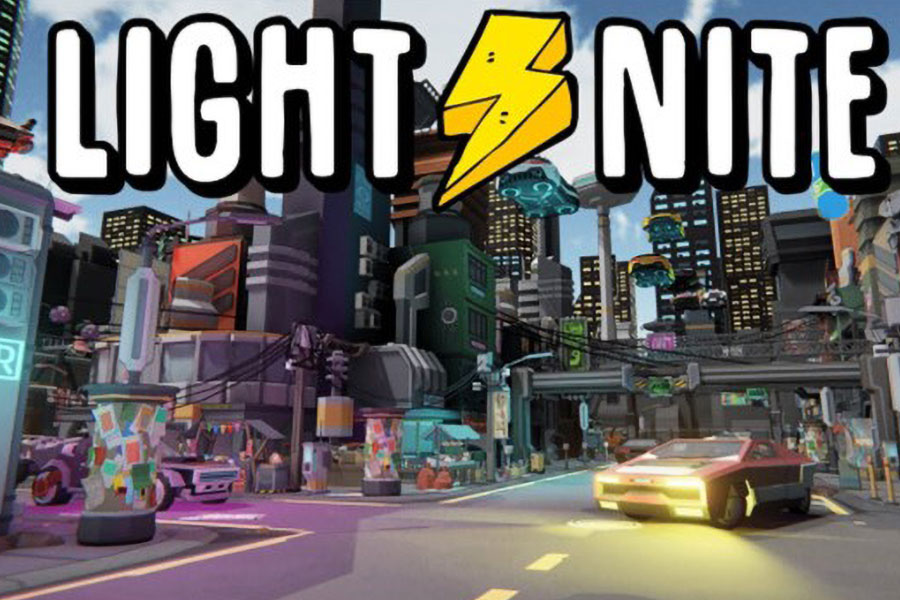 one of the main posters of the Lightnite game,  one of the great crypto games to earn money.