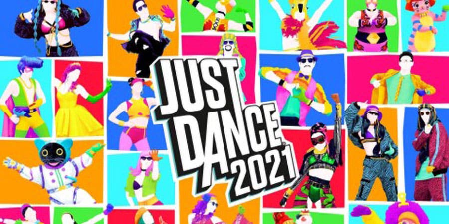 The Official Picture of Just Dance 2021, One of Nintendo Switch Games for kids.