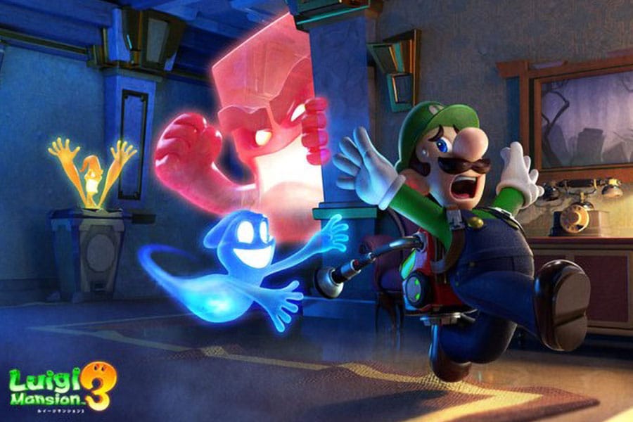 The Official Picture of Luigi’s Mansion 3, One of Nintendo Switch Games for kids.