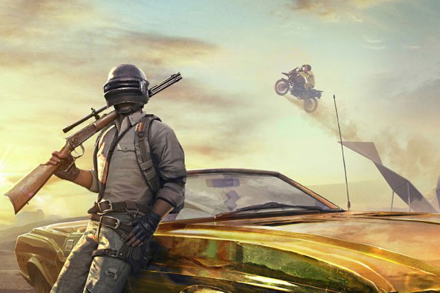 a key art of PUBG, one of the great trending online games 2024