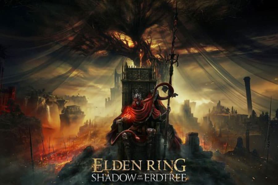 The Official Picture of Elden Ring: Shadow of the Erdtree, One of upcoming ps4 games 2024.