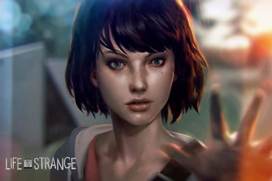 an Official picture of Life is Strange with the main character Max, One of games gamer girls play.