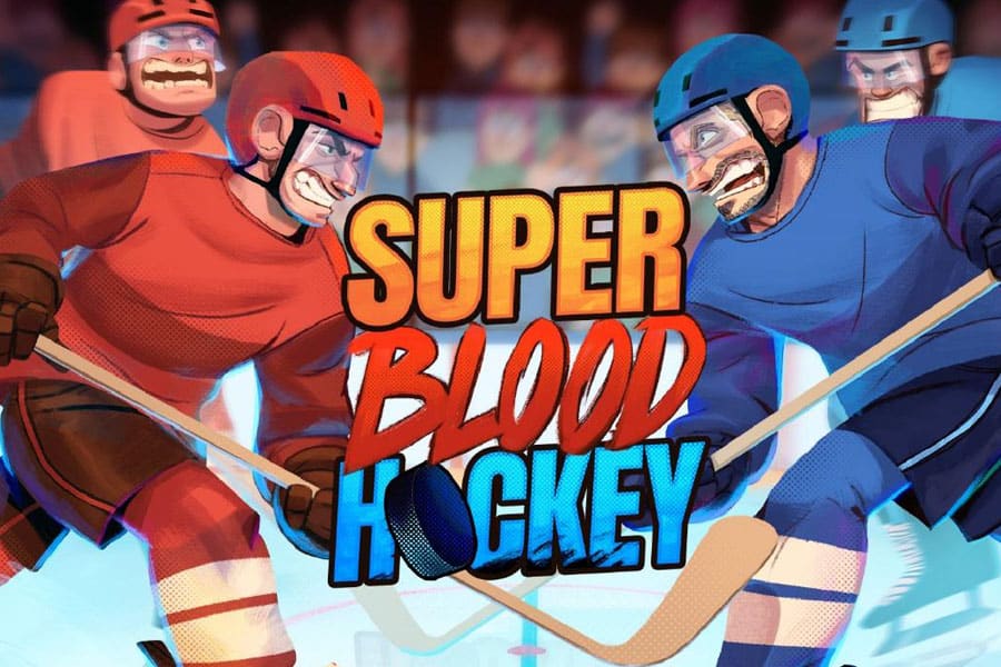 The Official Picture of Super Blood Hockey, One of american football games for nintendo switch.