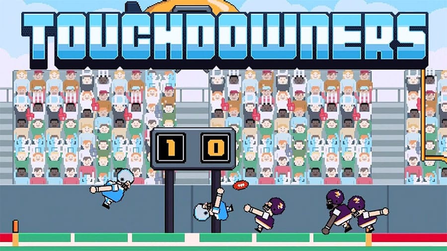 The Official Picture of Touchdowners, One of american football games for pc.