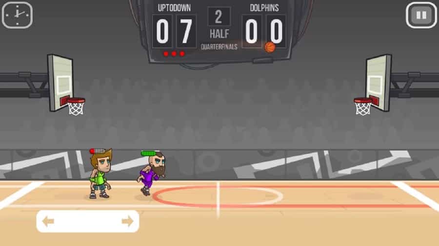 A photo of Basketball Battle, One of the best basketball games for Chromebook.