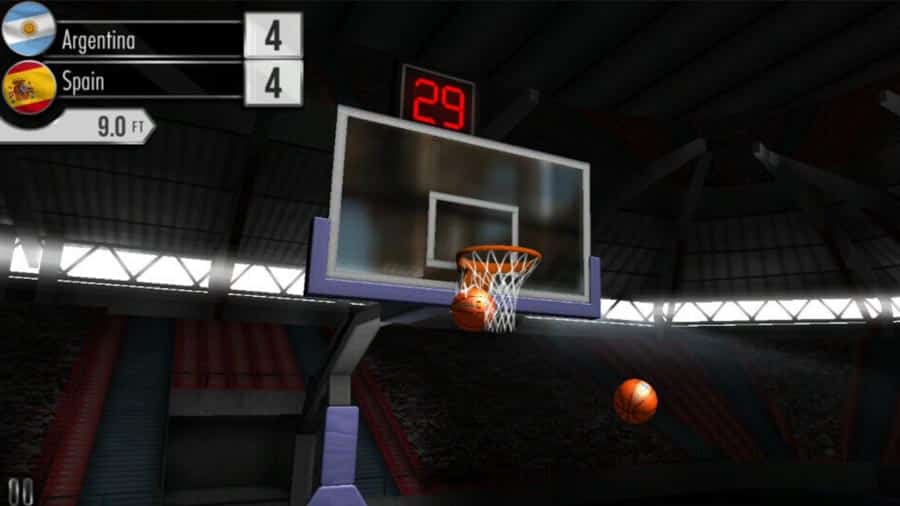 A wallpaper of Basketball Showdown 2, One of the best basketball games for Chromebook.