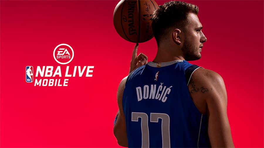 The Official Picture of NBA Live Mobile Basketball, One of basketball games for ios.