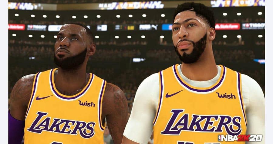 The official picture of NBA 2K20