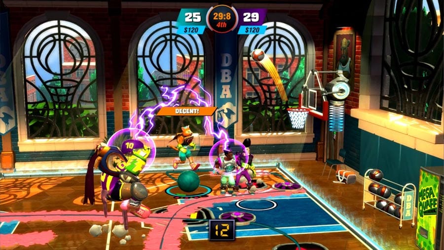 A wallpaper of Dunk Lords, one of the best basketball games for switch.