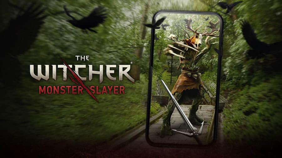 An official wallpaper of The Witcher: Monster Slayer, one of the best aaa games on android.