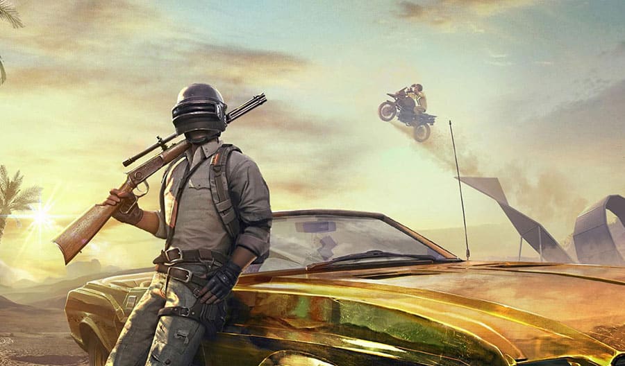 An official poster of PUBG Mobile.