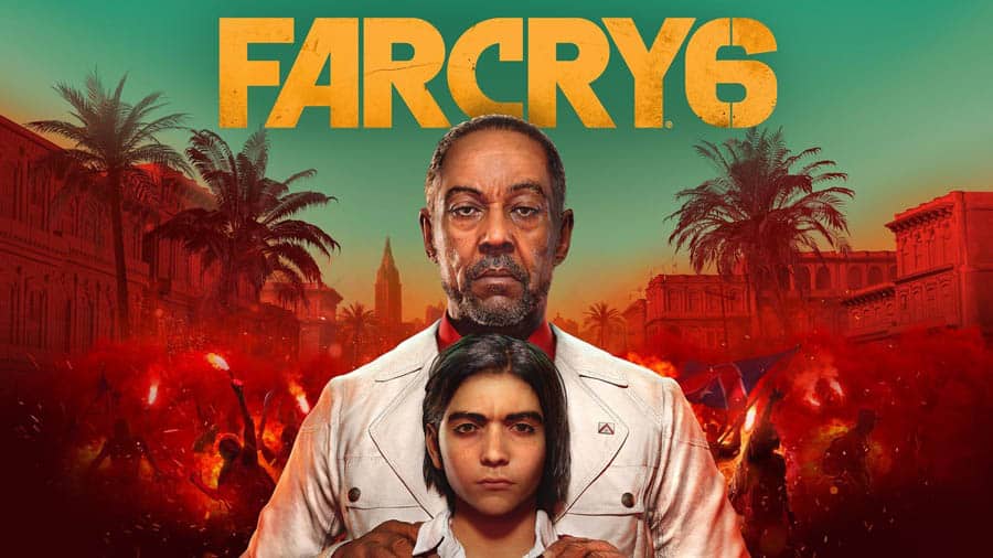 The Official Picture of Far Cry 6 with its characters, One of best aaa games on xbox.