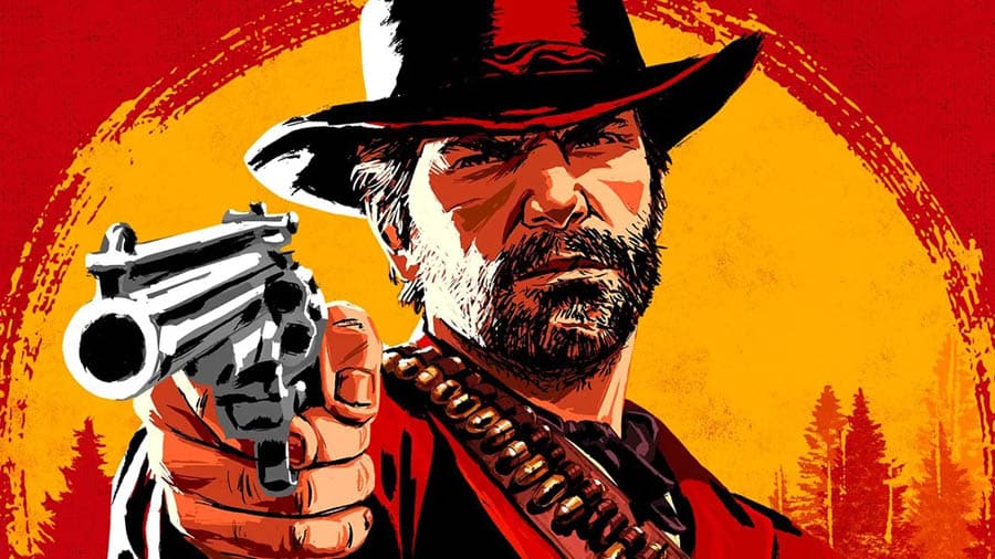 The Official Picture of Red Dead Redemption 2 with Arthur Morgan, One of best aaa games on xbox.