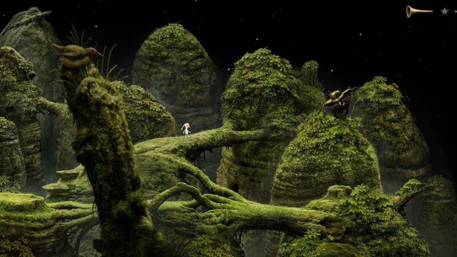 One of the pictures of Samorost three, one of the best adventure games for iphone.