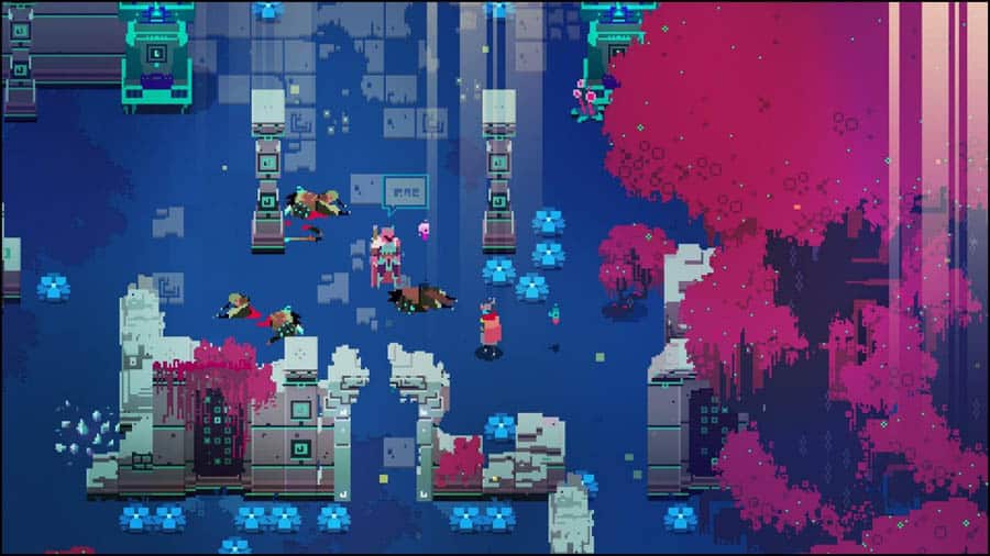 A photo of Hyper Light Drifter, one of the best adventure games for iphone.