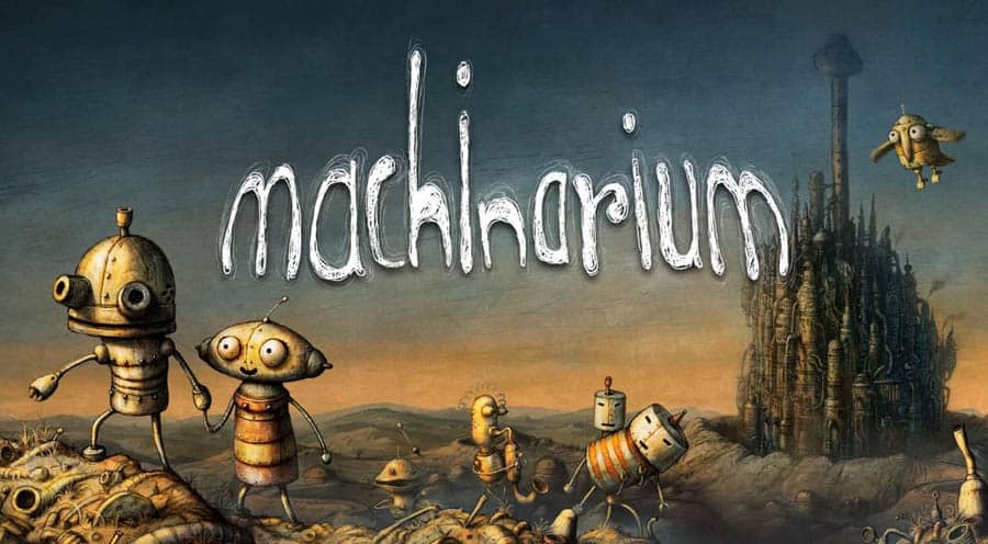 The official wallpaper of Machinarium.