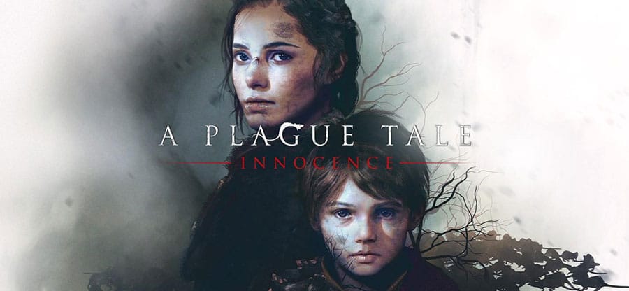 The Official Picture of A Plague Tale: Innocence with its main characters, One of best adventure games for pc.