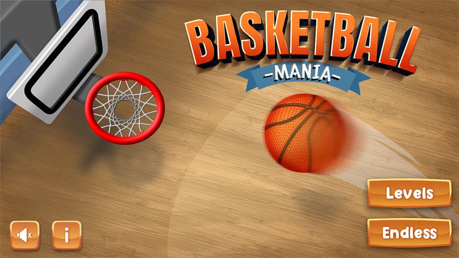 in game Picture of Basketball Mania, One of best basketball games for android.