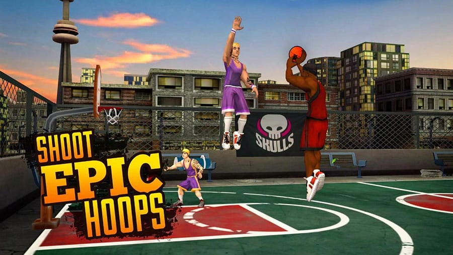 The Official Picture of Jam League Basketball, One of best basketball games for android.