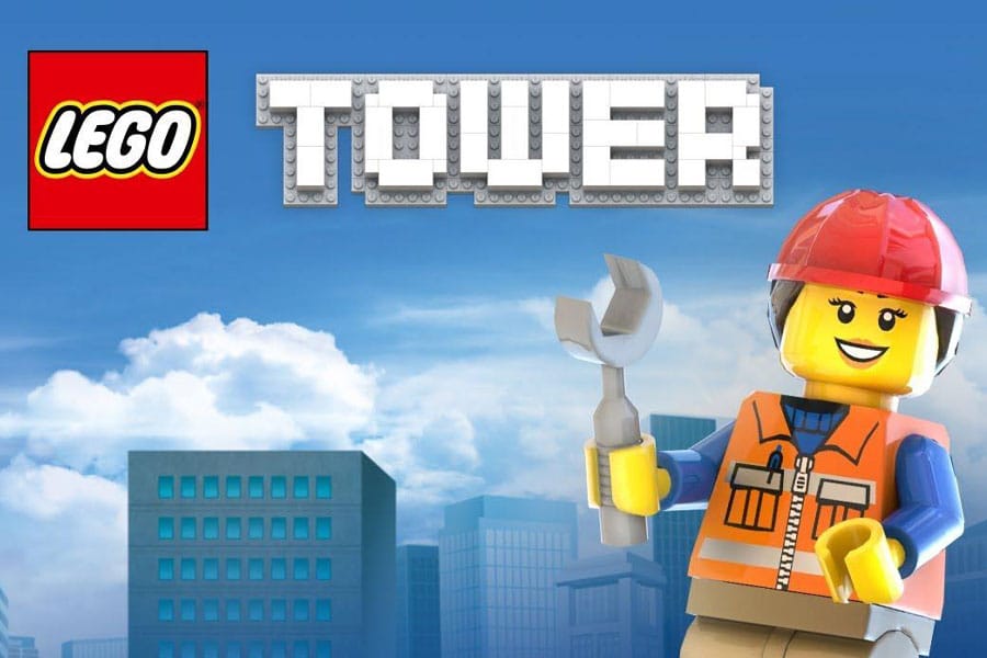 The Official Picture of LEGO® Tower, One of best free ipad games for 7 year olds.